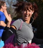 Alex running in a tutu 