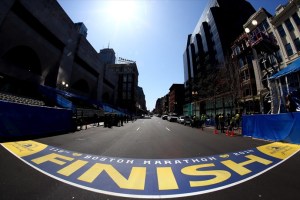 Boston Marathon Finish Line