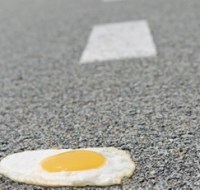 Hot enough to fry an egg