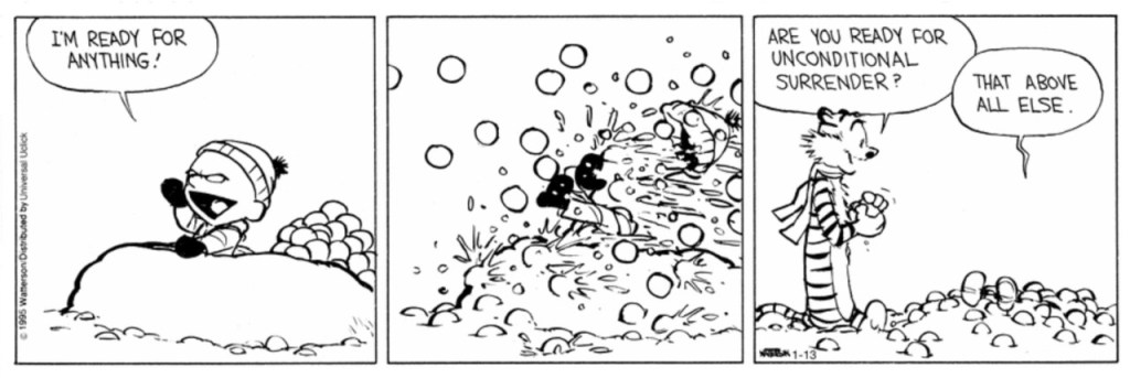 Unconditional surrender